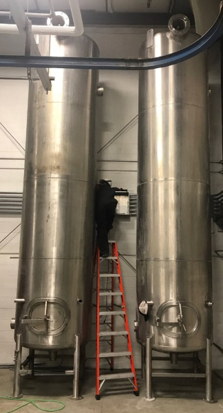 Used stainless steel water tank